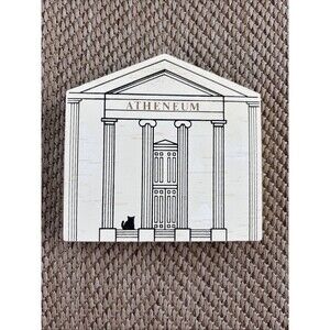 Cat's Meow Village RT Nantucket Atheneum Public Library" 1989